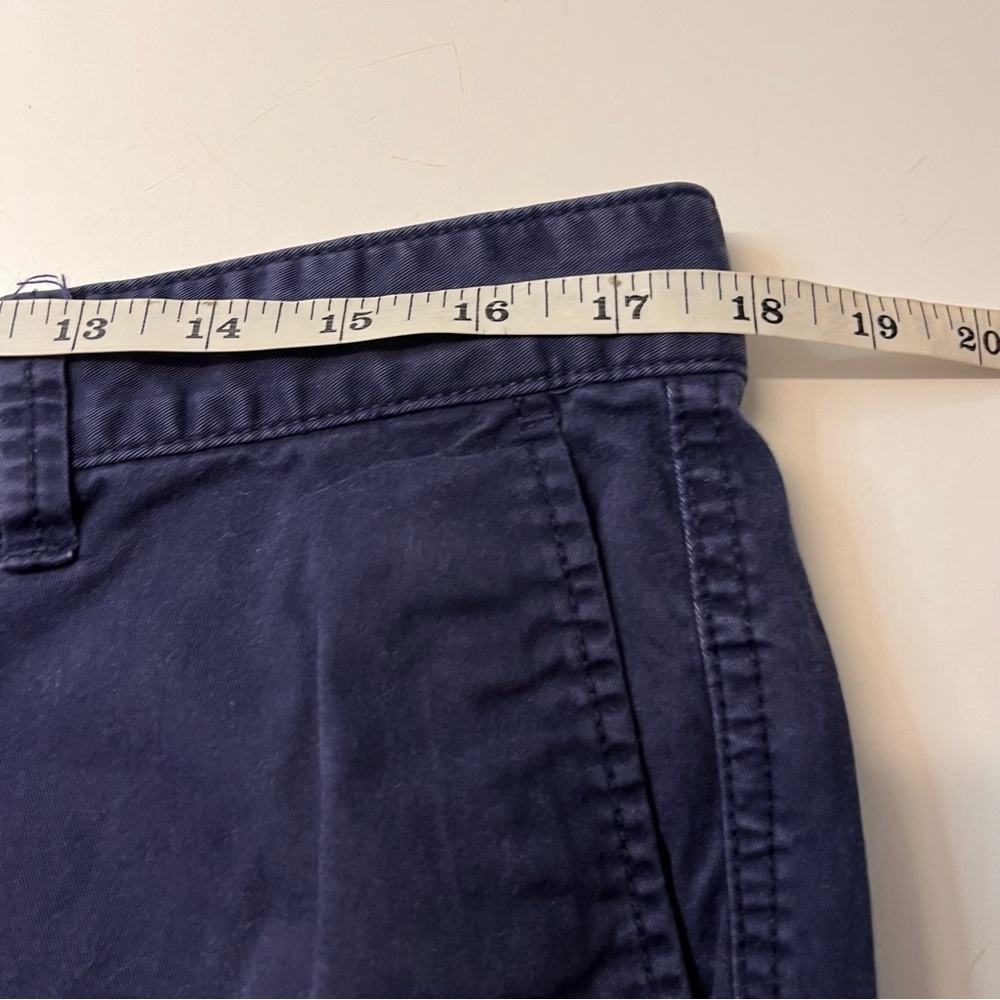 Gap Girlfriend Khaki Navy Chino Pants, size 12/31 - Picture 9 of 11